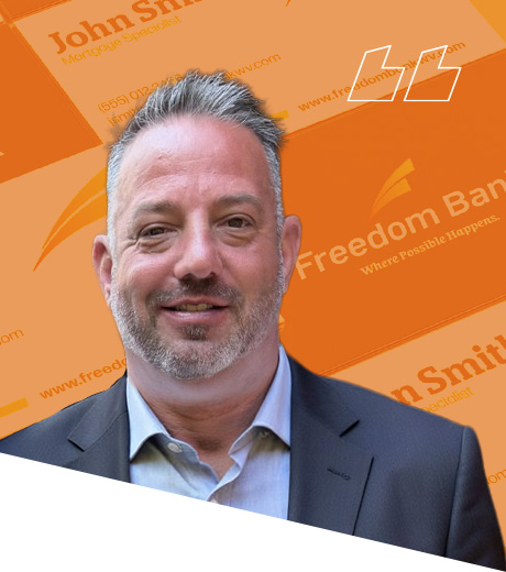 Ryan Curry President, Freedom Bank